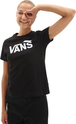Vans Damen Shirt Wm Flying V Crew Tee Black