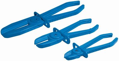 Silverline Kfz Werkzeug Flexible Schlauchklemmen, 3-tlg. Satz 3-tlg