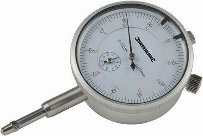 Silverline Präzisionswerkzeuge Präzisions-Messuhr, metrisch 0–10 mm