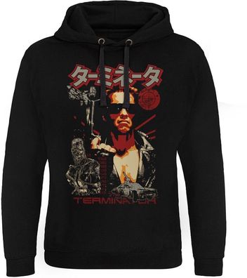 The Terminator Japanese Poster Epic Hoodie Black