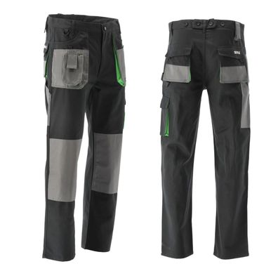 Arbeitshose PALEA schwarz/grau Gr. S-XXL