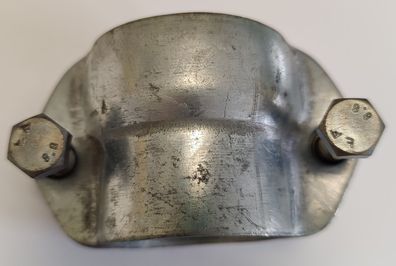 LORO-X Sicherungsschelle Rohrschelle verzinkt DN 40 H: 49 mm Ø: 85 mm