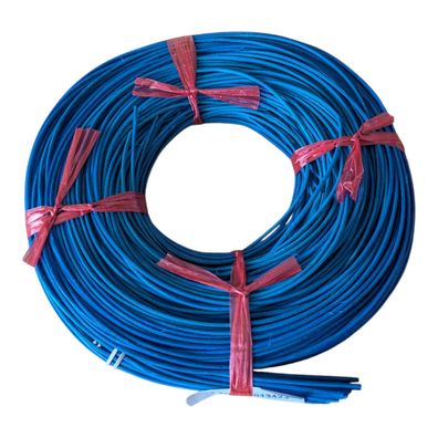 Peddigrohr blau, 2.5 mm, gerollt 250gr;