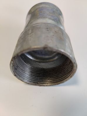 LORO-X Stahlrohr Übergangsstück mit IG 56 mm x IG 2" DN50 H= 106 mm