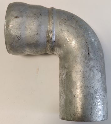 LORO-X Stahlrohr Bogen 90° mit Muffe DN 40 L= 130 mm