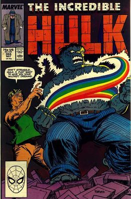 Incredible Hulk # 355 (Jeff Purves) (USA, 1989)