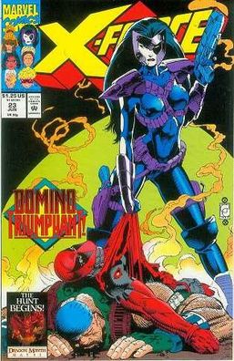 X-Force # 23 (Domino vs. Deadpool) (Greg Capullo) (USA, 1993)