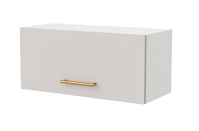 Klapphängeschrank 80cm Kaschmir Küchenschrank SOFT CLOSE flach