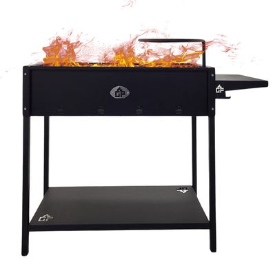 Mangal Batyr 60 Schaschlikgrill mit Ablage und Topfhalter