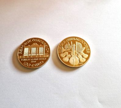 Medaille Souvenir/ Wiener Philharmoniker Orchester/ Jahrgang 2010 (WP300925)