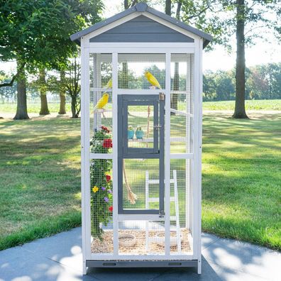 Vogelvoliere Voliere Vogelkäfig Käfig Vogelhaus L 303