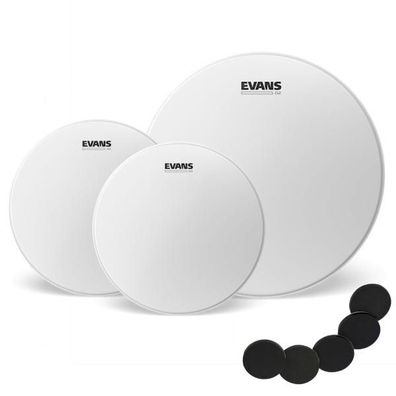 Evans ETP-G2CTD-R Tompack Coated Rock 10-12-16 mit Dämpfer Pad