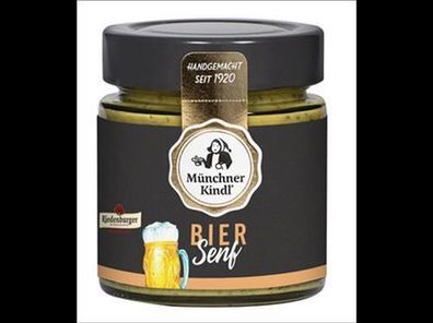 Münchner Kindl Senf 6x Bier Senf Bio Münchner Kindl 125ml