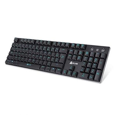 KLIM Dash Mechanische Gaming Tastatur Wired mit RGB FR-Layout