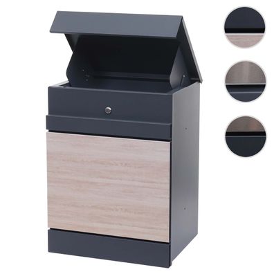 Paketkasten HWC-K41, Paketbox Paketfach Paketstation Briefkasten, Metall
