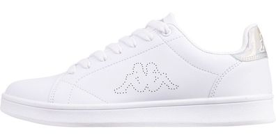 Kappa Unisex Sneaker mit buntem Fersendetail 243049