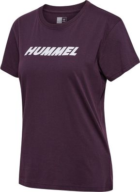 Hummel Damen Sportshirt Hmlelemental Logo Cotton Tee Woman 225888