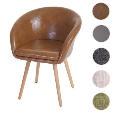 Esszimmerstuhl Malmö T633, Stuhl Küchenstuhl, Retro 50er Jahre Design