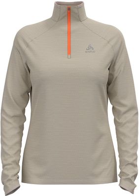 Odlo Damen Mid Layer 1/2 Zip Run Easy Warm 313261