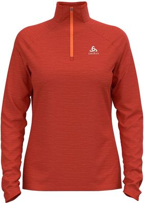 Odlo Damen Mid Layer 1/2 Zip Run Easy Warm 313261