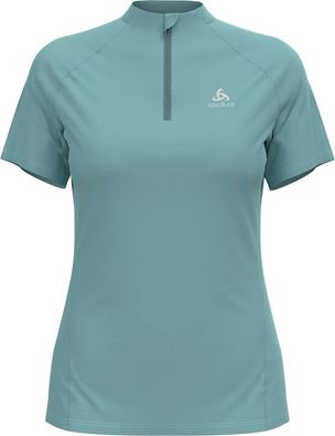 Odlo Damen T-Shirt S/S 1/2 Zip Essential Trail 313801