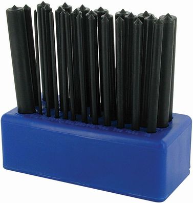 Silverline Stanzwerkzeug Übertrag-Körner, 28-tlg. Satz 2,4–13,4 mm