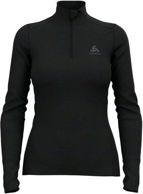 Odlo Damen Bl Top Turtle Neck L/S Half-Zip Merino 2 111501