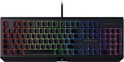 Razer BlackWidow Gaming Keyboard Green Switches Chroma RGB UK Layout QWERTY