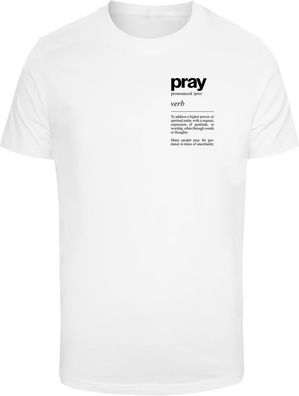 Mister Tee T-Shirt Pray Definition Tee MT3141