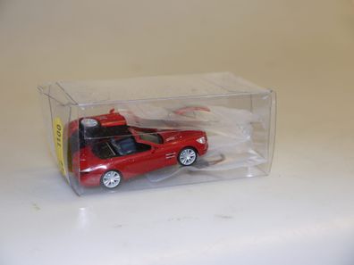 1:87 Herpa 034838 2 Stück MB SL Cabrio dkl. rot mit Dach, neuw./ovp