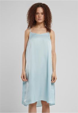 Urban Classics Damen Kleid Ladies Viscose Satin Slip Dress TB6191