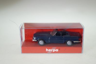 1:87 Herpa 022859 MB SL 280 CABRIO 'BLAU', neu