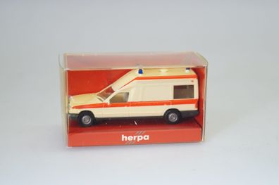 1:87 Herpa OK MB W124 Ambulance beige, neuw./ovp