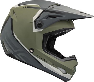 Fly Racing Offroad Helm Helmet Ece Kinetic Solid 70004