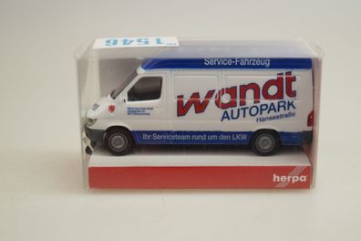 1:87 Herpa 046398 MB Sprinter Kasten WANDT, neu