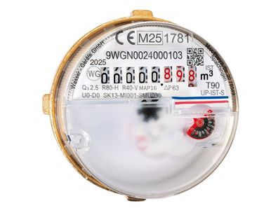 Wasserzähler Messkapsel Techem Vario-S M62x2 MID Q3 2,5 Qn 1,5 inklusive Eichung