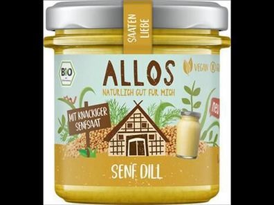 Allos 3x Saatenliebe Senf Dill 135g