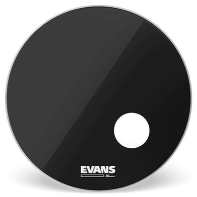 Evvans BD22RB EQ3 Resonanzfell Schwarz 22 Zoll