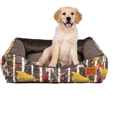 Hundebett Hundesofa Katzenbett Quadrat Hundekorb Viele Größen S-XXXL