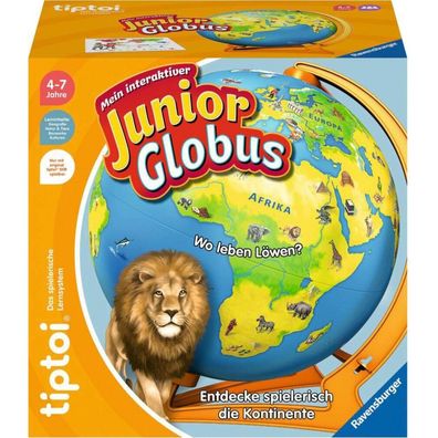 Ravensburger tiptoi Mein interaktiver Junior Globus, Lernspa&#195; #159;