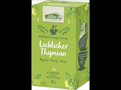 Allos 6x Lieblicher Thymian Tee 32g