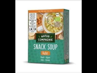 Natur Compagnie 6x Snack Soup Huhn 2x17g