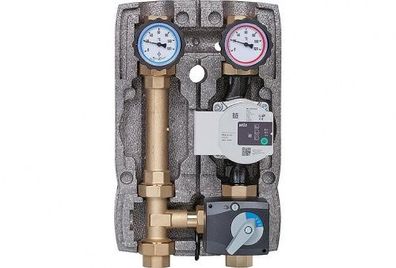 Evenes Heizkreisset Easyflow DN25(1") 3-Wege-Mischer Stellmotor Wilo Para 25/6