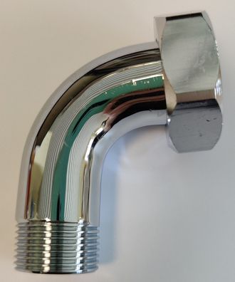 Seppelfricke Anschlusswinkel mit Überwurfmutter AG 3/4" x ÜM 1" DN 20 Edelstahl