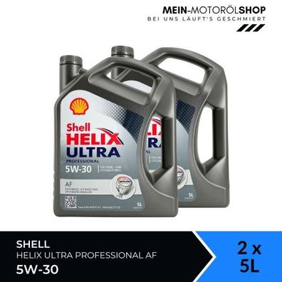 Shell Helix Ultra Professional AF 5W-30 2x5 Liter