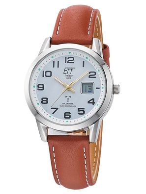 ETT Eco Tech Time Damenuhr Funk Solar Drive Gobi ELS-11616-61L