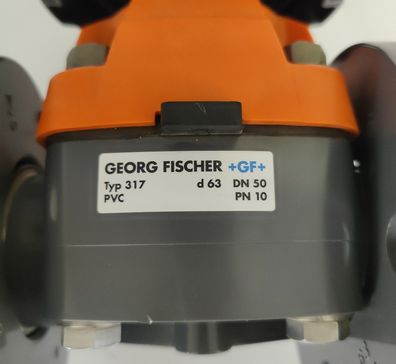Georg Fischer GF Membranventil mit Flanschanschluss Typ 317 d63 DN50 PN10