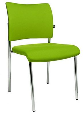 Besucherstuhl Visit 10 Polster apfelgrün 2er Set