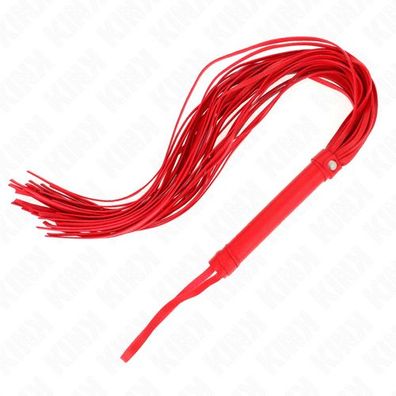 KINK – Rote Weich-PVC-Peitsche 70 cm