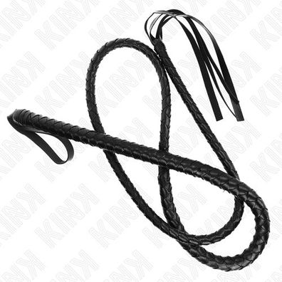 KINK – Lange schwarze Schlangenpeitsche 210 cm